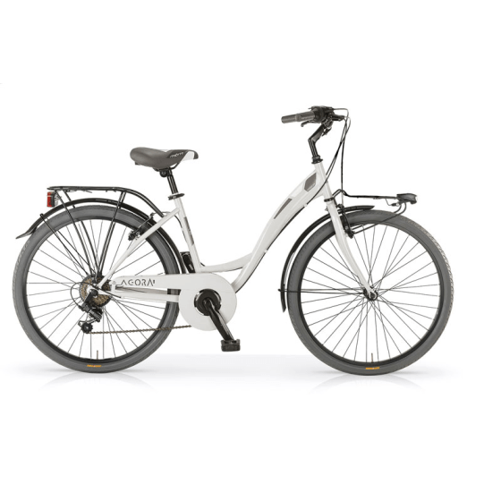 AGORA 28 Inch Damesfiets met 6 Versnellingen en Batterijverlichting AGORA 28 Inch Damesfiets met 6 Versnellingen en Batterijverlichting